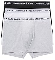 Karl Lagerfeld, Men's, Logo Trunk Set (3 Pack), Multi, S