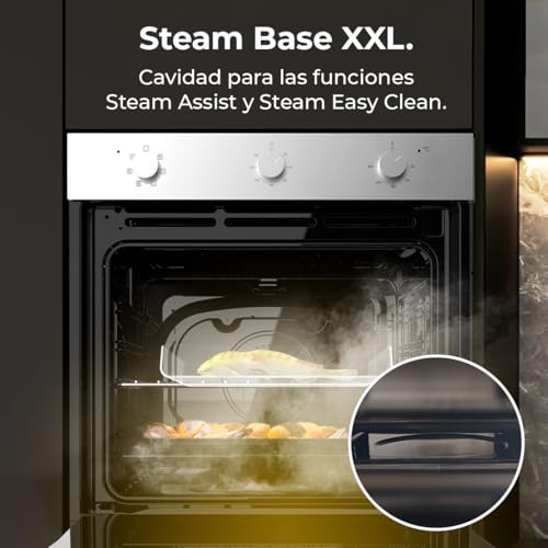 Miniatura 8 de Cecotec Horno Integrable Multifunción 70l Bolero Hexa M236000 Line Time. 2800w, 6 Funciones, Temporizador, Steam Base Xxl, Steam Assist, Steam Easyclean, Cooling Fan, Modo Defrost, Eco, Convección