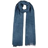  Passigatti Glitzer Damenschal Schal Sommerschal Viskoseschal Damentuch Sommertuch (One Size - dunkelblau)