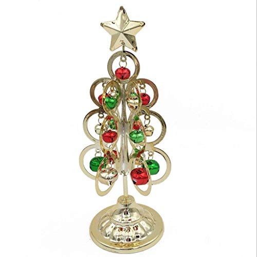 Árbol de Navidad pequeño CLSDRZC artificial para decorar estancias sin perder espacio