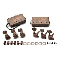 Guangcailun Kit de chevilles de réglage de guitare ensemble de têtes de Machine bouton de réglage accessoires d… - Les Beatles, Paul McCartney, John Lennon, RIngo Starr, George Harrison
