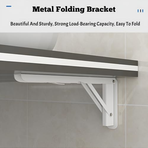 Mesa plegable de madera de cactus para montar en la pared, solución para exteriores y patio, 90 x 30 cm, ideal para áreas pequeñas, perfecta para espacios limitados, vida elegante
