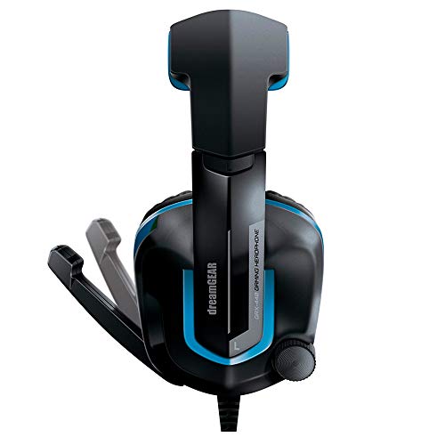 Dreamgear Grx-440 Wired Headset For Nintendo Switch Lite/Switch/Ps4/Xbox One/Pc - Black/Blue (Dgps4-6447) #TOP1