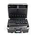 Price comparison product image B&W International GmbH 6000 JET with tool pockets (ABS case, volume 36 l, 48 x 37.5 x 20 cm inner) 120.04/P , tools not included,Black/Silver