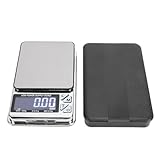 Plusieurs unités : cette balance numérique en grammes comprend 7 unités de poids entre lesquelles basculer : g, oz, gn, ct, t, ozt et dwt, adaptées pour mesurer l'or, les bijoux, les poudres ou les ingrédients de cuisine.