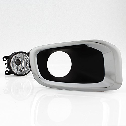 AKKON - For 2015 2016 2017 2018 Jeep Renegade Driver & Passenger Side Fog Light Pair W/Switch+Cover Assembly