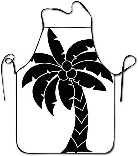 Kostenlose Palme Clipart Bilder Kochschürze Küchenschürze, wasserdicht haltbar einstellbar