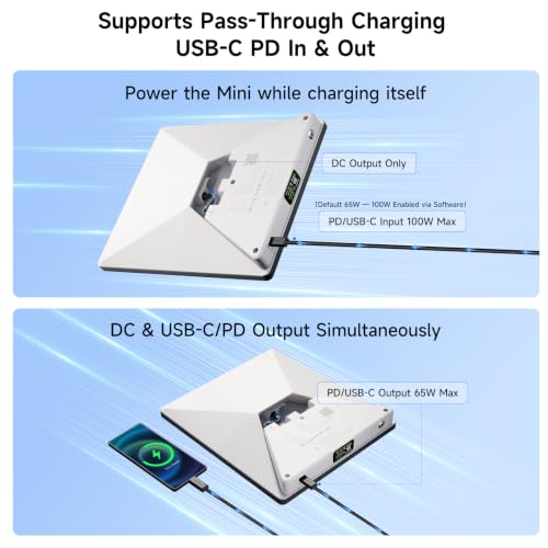 PeakDo Starlink Mini Power Bank,99Wh TSA-Approved Battery Pack,4+H Runtime — view 3