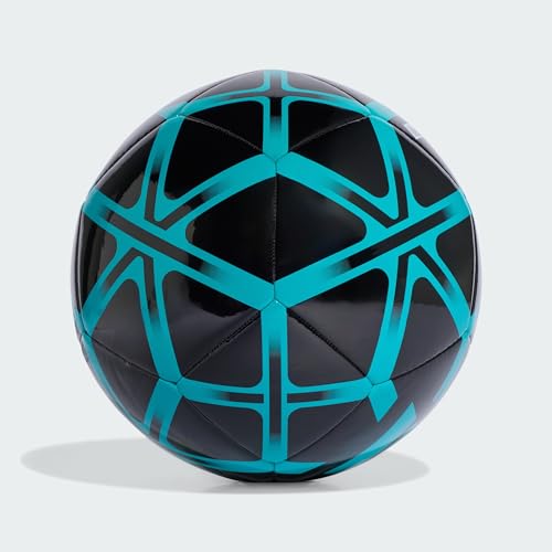 adidas Unisex Starlancer Club Ball Recreation Ball, Black/Green, 3 – Ansicht 2