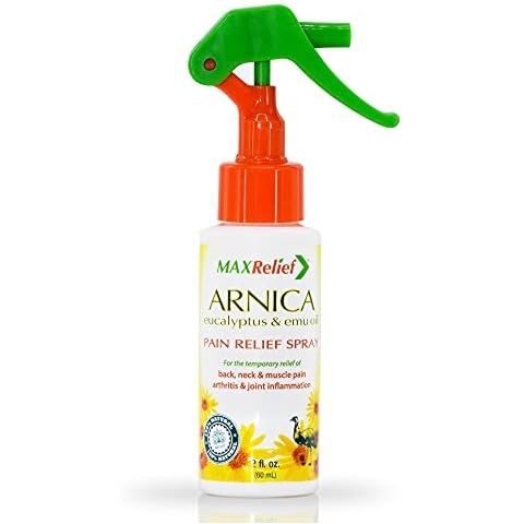 MaxRelief Arnica Pain Relief Spray Cover