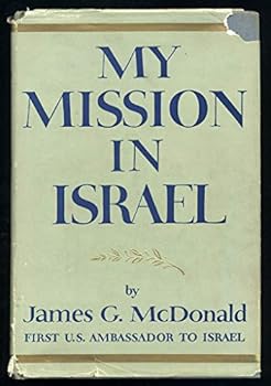 Hardcover My Mission in Israel Book