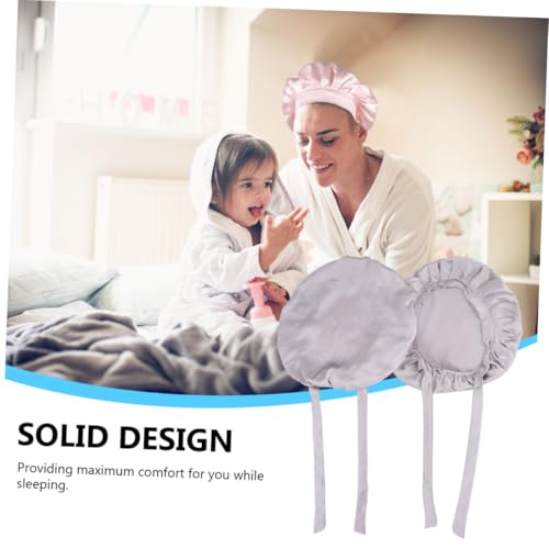 Bonnet de nuit taille unique Cabilock pour le soin des cheveux secs