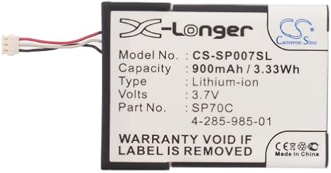 CS Replacement Battery for Sony PSP E1000, PSP E1002, PSP E1004, PSP E1008, Pulse Wireless Headset 7.1