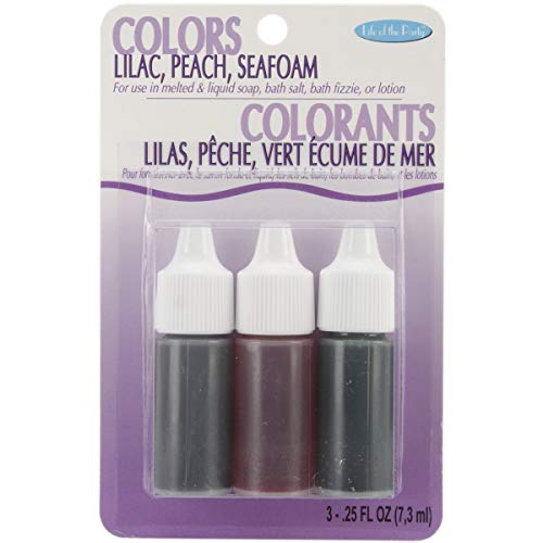 Life of the Party Lilac, Peach, SeafoamLiquid Colors,3 Pack,53007
