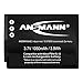ANSMANN A-Nik ENEL 12 Li-Ion Digicam Akku 3,7V/1050mAh für Nikon Foto Digitalkamera / Ideal für professionelle und Hobby-Fotografie / Perfekt auch als Ersatzakku, oder Zweitakku