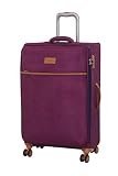 it luggage Beach-Stripes 4 Wheel Lightweight Semi Expander Medium With Tsa Lock...