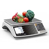 ACLAS NTEP Price Computing Scale Certified Legal for Trade 60lbs 0.02lb Digital Commercial Retail Scales