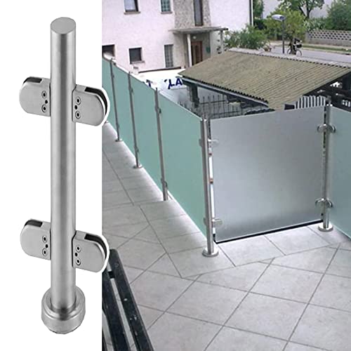 Système de garde-corps d'escalier en verre design premium pour balcon