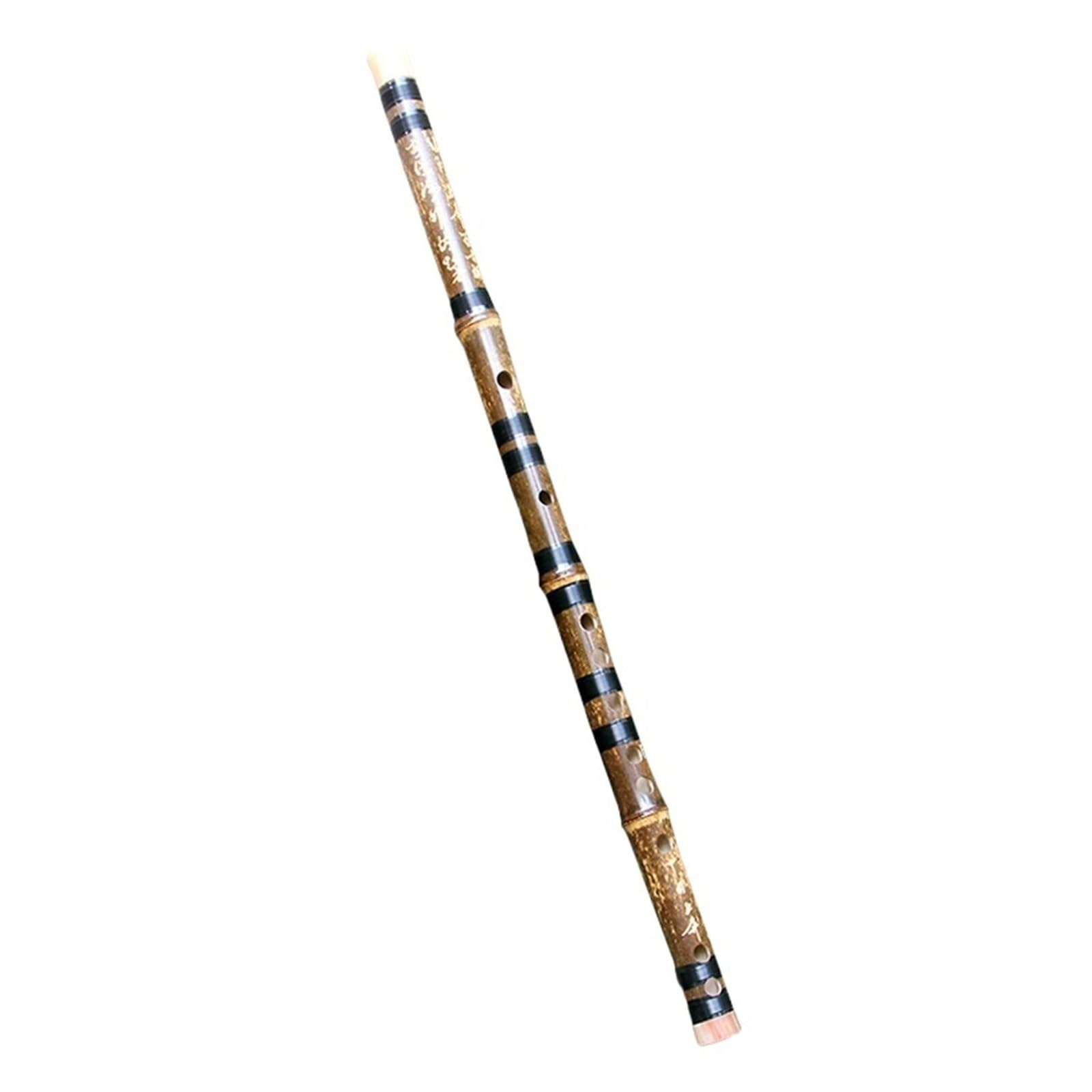 Flute de bambou débutants jouer sifflet instrument de flûte de bambou adulte Sifflet Professionnel en bambou(clé C)