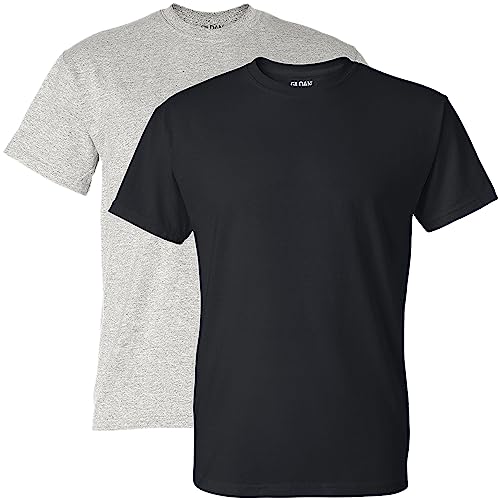 Gildan T-Shirt Uomo DryBlend Classic, Taglia S, Colore Nero, Traspirante E Assorbente