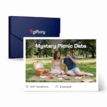 Giftory Date Night Experience Gift - 50+ Romantic Experiences for Couples