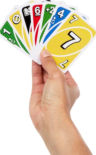 Mattel Games UNO Teams Kartenspiele für Kinder, Erwachsene und Familienabende, Partys und Reisen mit Sonderregeln für das Spielen in Zweierteams, JDM40 – Bild 5
