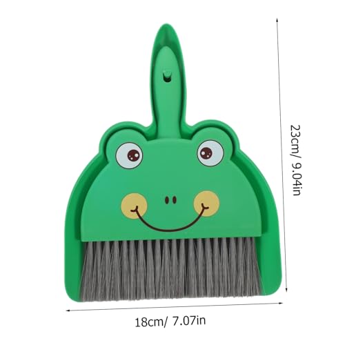 Vaguelly Tischbesen-Set Mini-Besen Und Kehrschaufel Für Das Home-Office Computerraum Einfach Zu Verstauen – Bild 3