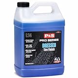 P & S Professional Detail Products Dressed Tire Finish - Water-Based, High-Gloss Tire Dressing for a Clean, Satin Shine - 1 Gallon