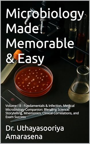 Microbiology Made Memorable & Easy : Volume I B : Fundamentals & Infection. Medical Microbiology Companion: Blending Science, Storytelling, Mnemonics, Clinical Correlations, and Exam Success