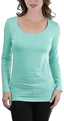 Wide Scoop Neck - Mint