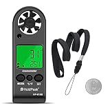HOLDPEAK HP-816B Anemometer Handheld Wind Speed Meter Gauge Air Flow Velocity Measurement with Wind