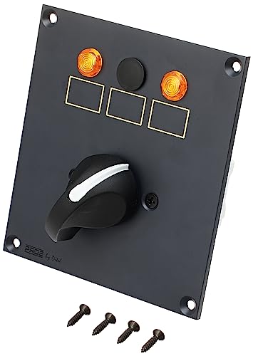 Commutateur 2P 40A 230V AC à 2 positions pour tableau électrique rail DIN
