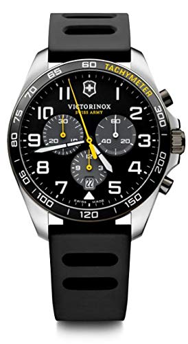 Victorinox Swiss Army Fieldforce Sport Chrono Watch, Black, Quartz Wristwatch, Chronograph, Swiss Made #TOP2