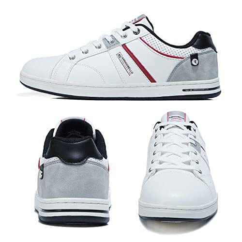 ARRIGO BELLO Sneakers voor Heren Schoenen Vrijetijdsschoenen Leer Loopschoenen Zakelijk Mannen Antislip Sportschoenen Buitenshuis Wandelschoenen HerenSchoenen Maat 41-46 - Image 3