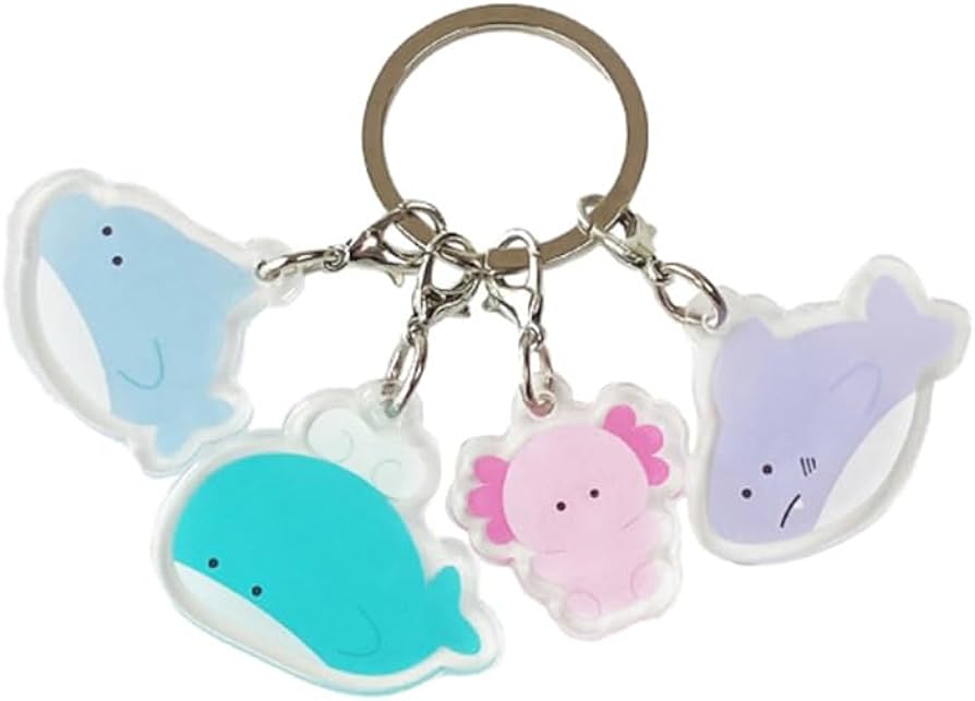 Amazon.co.jp: 仲間達キーホルダー つぶらな瞳の水族館 : おもちゃ
