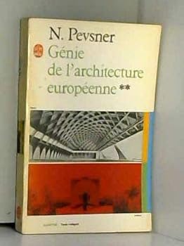 Mass Market Paperback GENIE DE L'ARCHITECTURE EUROPEENNE.TOME 2. [French] Book