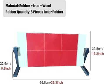 ping pong practice rebound board ping pong rebounder ping pong trainer kit table tennis trainer kit ping pong practitioner desktop table tennis rebound board easy install professional portable ping