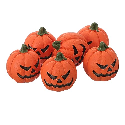 Citrouille Halloween miniature pour décorer un aquarium ou un jardin