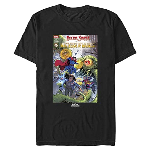 T-Shirt Marvel Homme Couverture Bande Dessinée Graphique Vêtement Manches Courtes