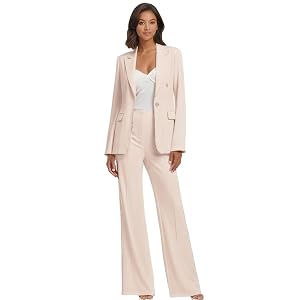 Womens Tuxedos Womens 2 Piece Suits Set Business Office Womens Suiting Womens Blazer Pants Wedding