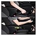 AMXDHH Car Armrest Box Universal Model Armrest Car Accessories Storage Box Retrofit Parts Increase Relieve Fatigue(A1 Black White NOUSB)