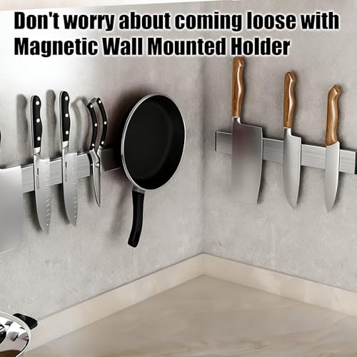 CQKEDMA 6PC Silicone Cooking Utensils Set with Magnetic Wall Mounted Holder, Heat Resistant Kitchen Utensils Set, Kitchen Gadgets Sets for Nonstick Cookware with Turner, Spoon, Spatula, Skimmer by CQKEDMA - Image 3