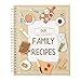 Pipalo Press Recipe Notebook - Family Recipe Notebook Journal, Recipe Organizer, Blank Recipe Book, Kitchen Accessory & Cooking Guide for Recording Family Treasured Recipes, 6.5 x 8.2 inches