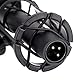 Nicama NC4 Shock Mount Erschütterungsschutz Erschütterungsabsorber für Rode NTG-1, NTG-2 NTG-3 und Audio-Technik AT897, ATR6550, Sennheiser MKH-416, ME66/K6, MKE-600, Azden SGM-1X, Sony ECM-CG50