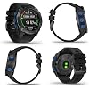 Garmin Descent Mk2i، كمبيوتر غوص على شكل ساعة مع تكامل هوائي، ساعة ذكية للتدريب على الرياضات المتعددة، محتوى قابل للتنزيل باللون الرمادي الكربوني من التيتانيوم مع حزمة شريط أسود مع قطعة قماش تنظيف من الألياف الدقيقة + المزيد