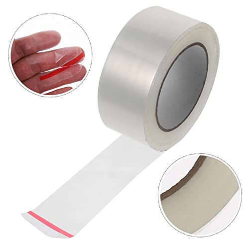 Stobok 1 Roll Silent Tape Carpet Tape For Area Rugs Tools Tape For Boxes Sticky Transparent Tape Box Tape For Moving Removable Tape Packing Tape High Viscosity Tape Low Noise Tape #TOP1