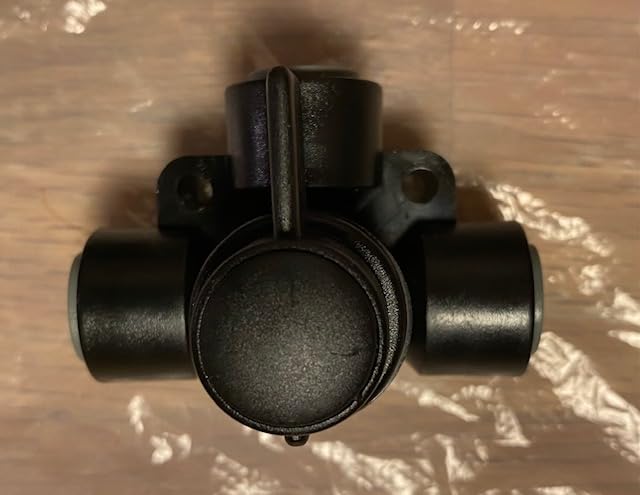 Vanne d'inverseur 3/8 pour eau et air compacte de 0 à 65 PSI