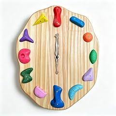 Gripartiz Rock Climbing Gift for Climbers, Handmade Wooden Wall Clock with Realistic Climber Arm photo Gripartiz Rock Climbing Gift for Climbers, Handmade Wooden Wall Clock with Realistic Climber Arm