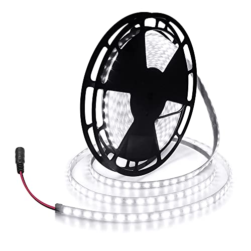 Tira de LED impermeable ALITOVE 10m blanca 6000K 24V DC 600 LEDs miniatura 1