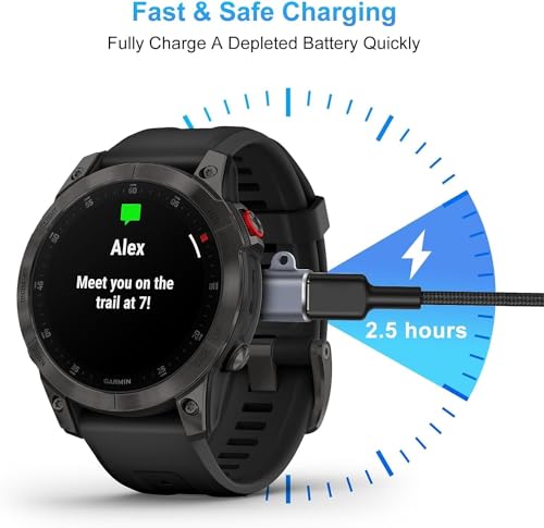 Image of Tobo USB C Watch 90 Angle Adapter Connector, Type C to Charging Right Angle Converter Coupler, for Smartwatch /Bracelet, Blue Gray